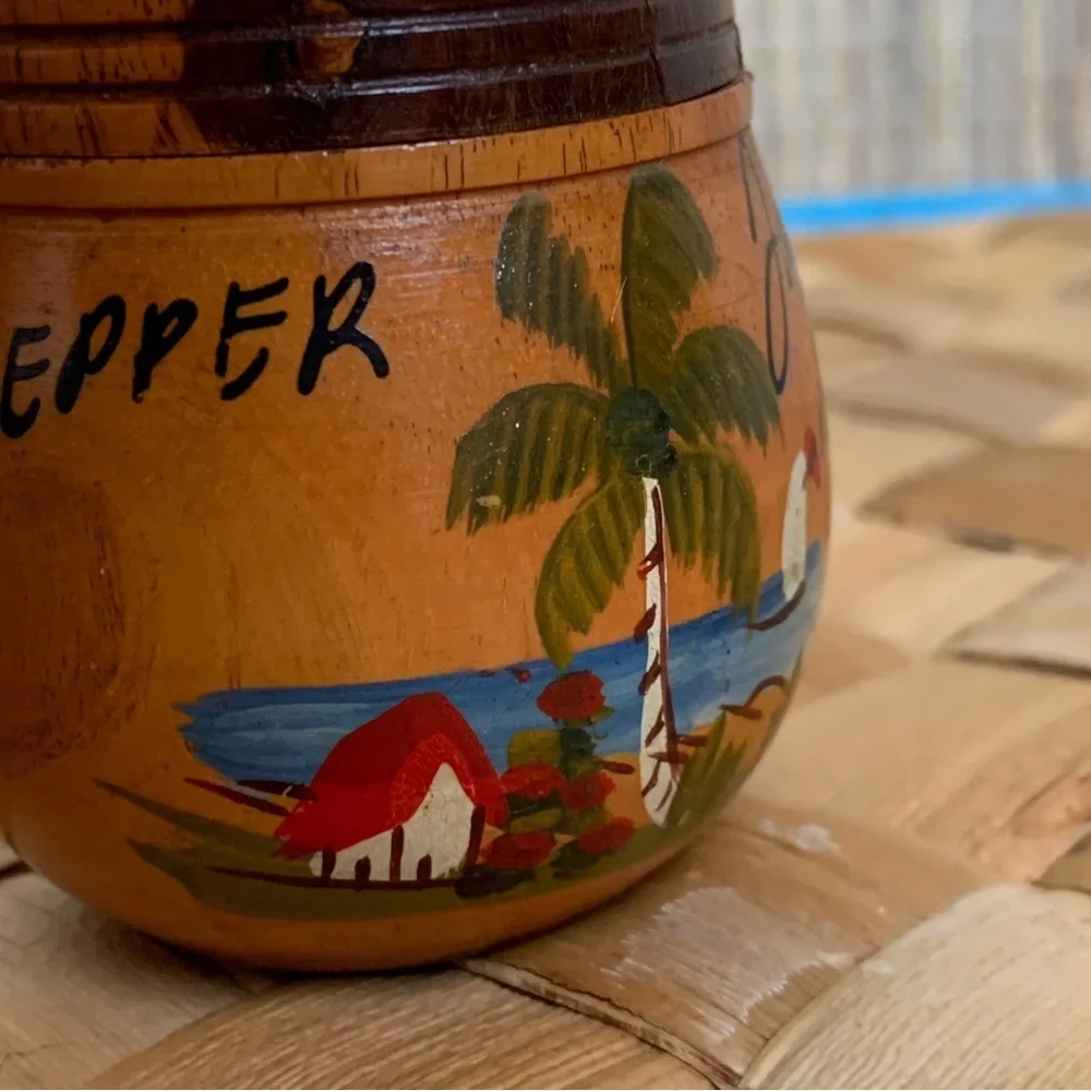 Handcrafted Wooden Jamaican shakers